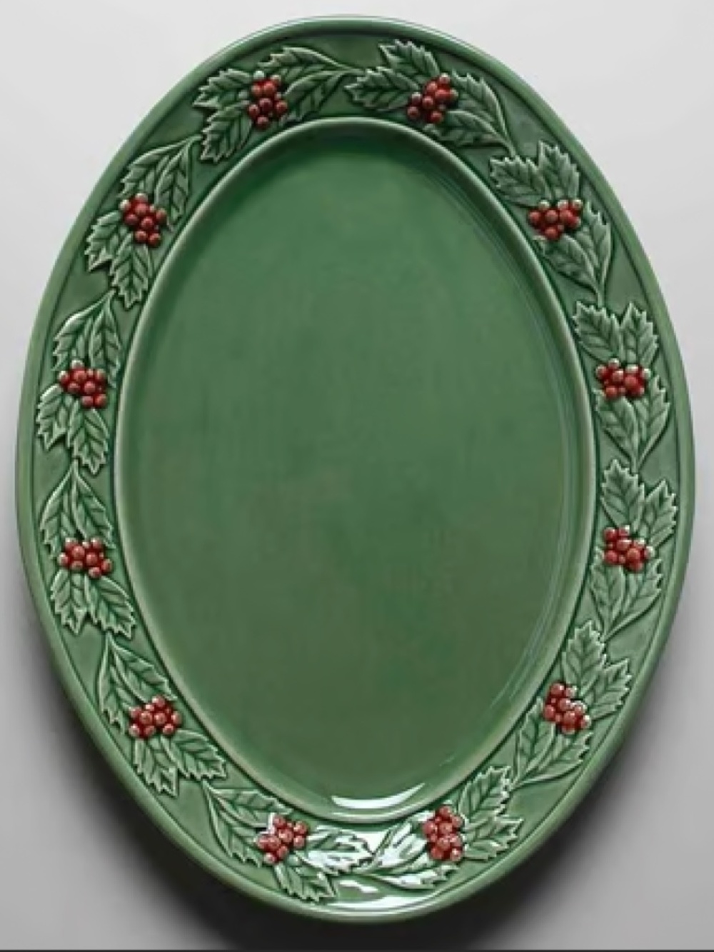 RARE Holly (Christmas Holly) by BORDALLO PINHEIRO (Flaw read description)